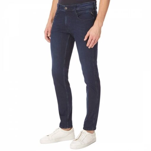 Replay Indigo Anbass Slim Stretch Jeans