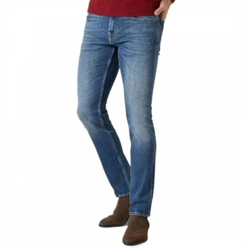 7 For All Mankind Dark Blue Ronnie Stretch Jeans