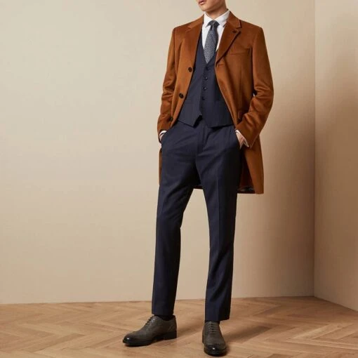 Ted Baker Navy Stripe Myrtle Trouser