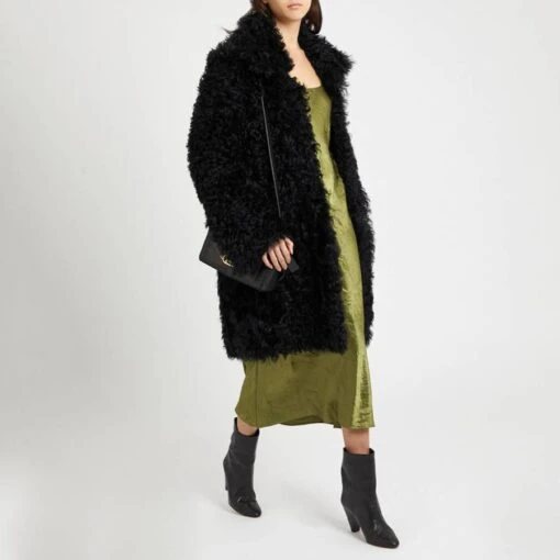 Black Toscana Coat