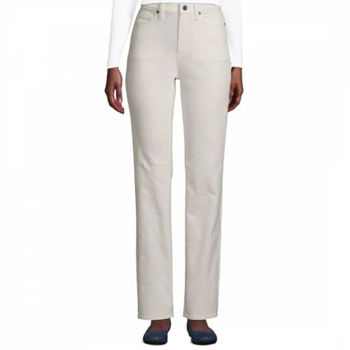 Natural Stretch Straight Leg Jeans