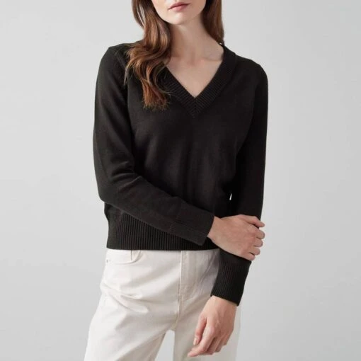 Black Jennifer Wool Blend Jumper