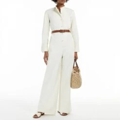 Weekend Max Mara Cream Ulla Jumpsuit