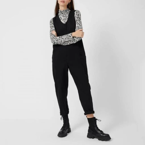 Black Pocket Jumpsuit