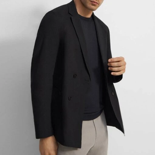 THEORY Black Clinton Jacket