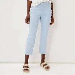 Blue Ramona Straight Stretch Jeans