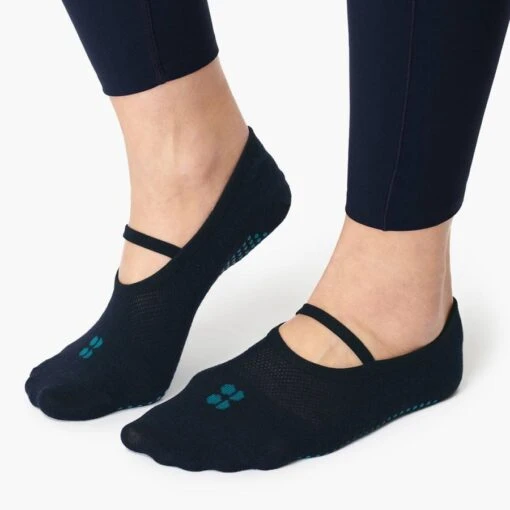 Sweaty Betty Navy Blue Pilates Socks 2 Pack