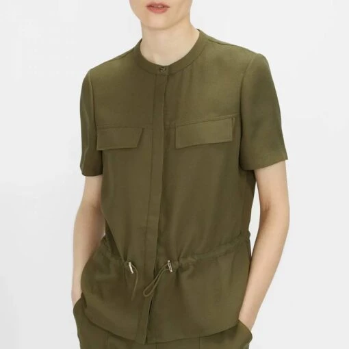 Ted Baker Khaki Anjyo Utility Shirt