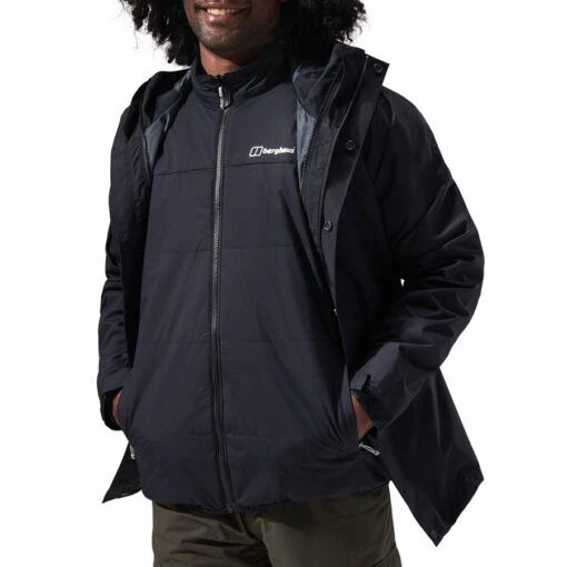 Berghaus Black Integer 4 In 1 Shell Jacket