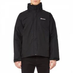 Berghaus Black Alpha Waterproof Shell Jacket